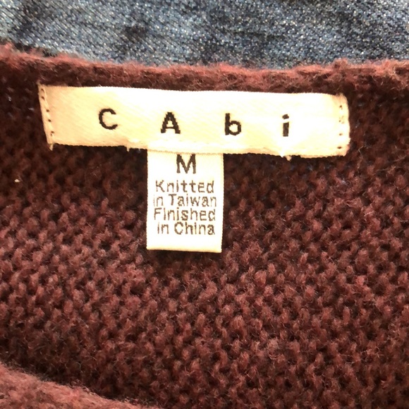 CAbi Pull Over Short Sleeve Sweater, size M - Picture 5 of 6